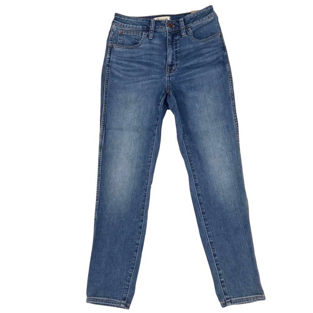 NWT Madewell Petite Curvy Roadtripper High Rise Straight Leg‎ Jeans Size 28P